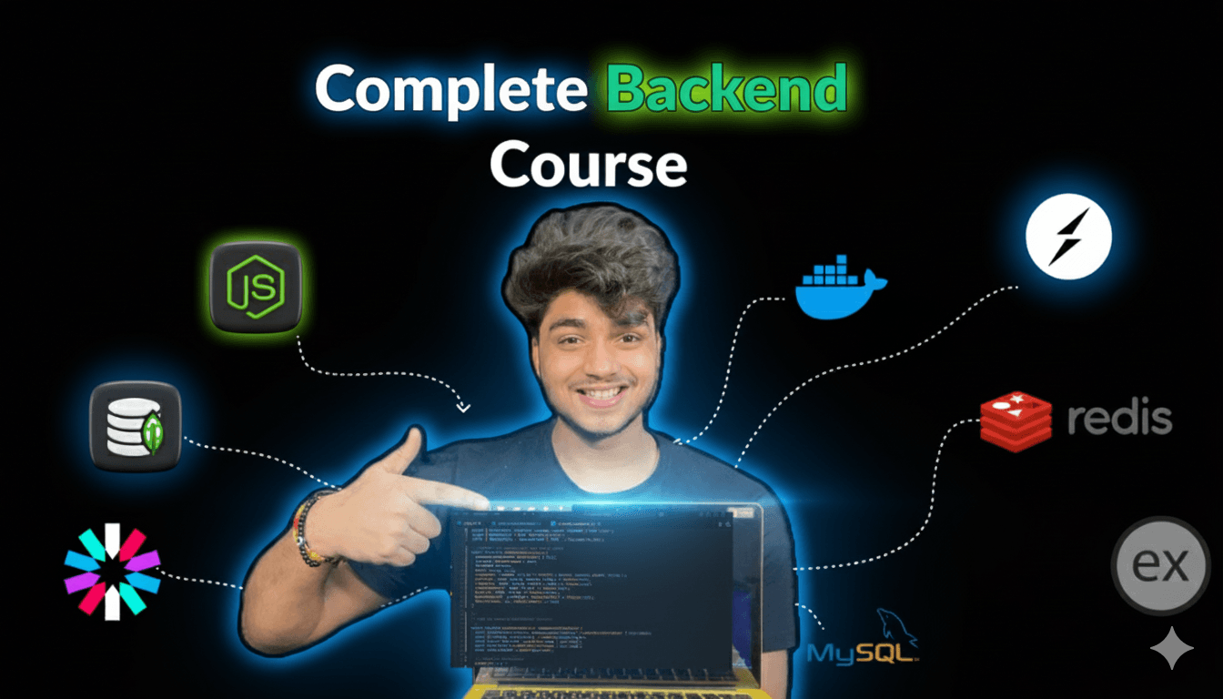 Complete Backend Course For Beginners